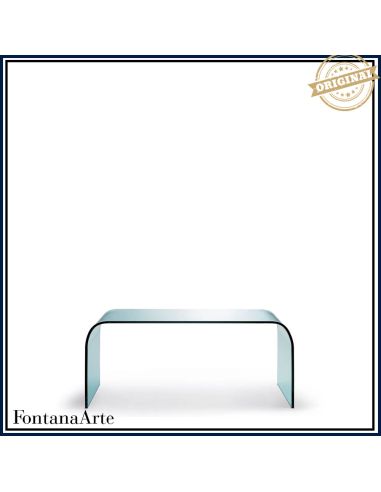 Fontana Arte Tavolino Curvo Basso Medio Trasparente