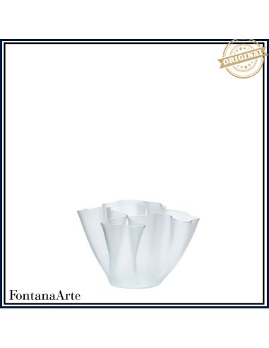 Fontana Arte Vaso Cartoccio Opalino