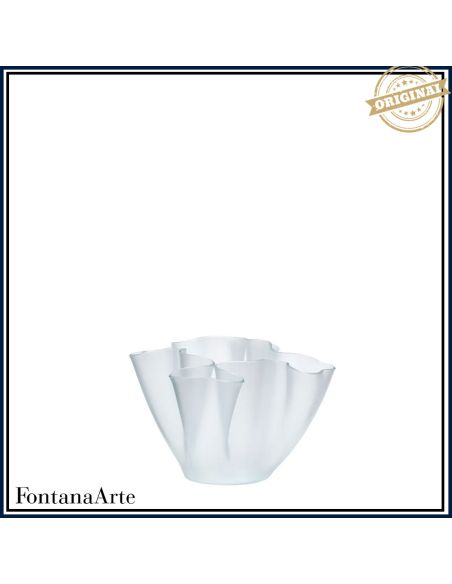 Fontana Arte Vaso Cartoccio Opalino