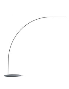 Fontana Arte Yumi Lampada Terra Grande Nero