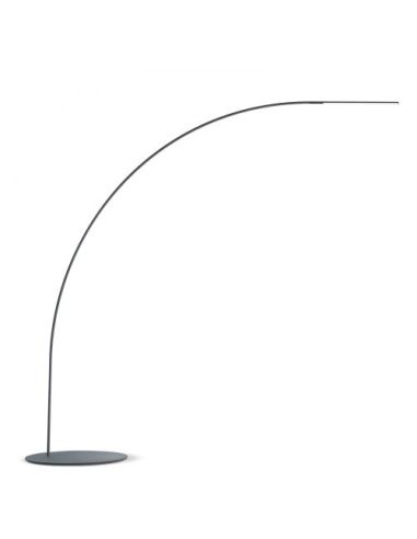 Fontana Arte Yumi Lampada Terra Grande Nero