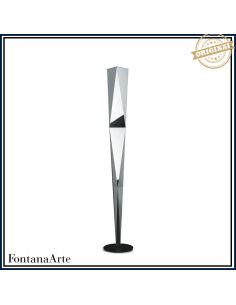 Fontana Arte Vertigo Lampada Terra Grande Cromo