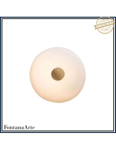 Fontana Arte Tropico Lampada Parete O Plafone Grande Oro