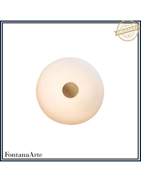 Fontana Arte Tropico Lampada Parete O Plafone Grande Oro