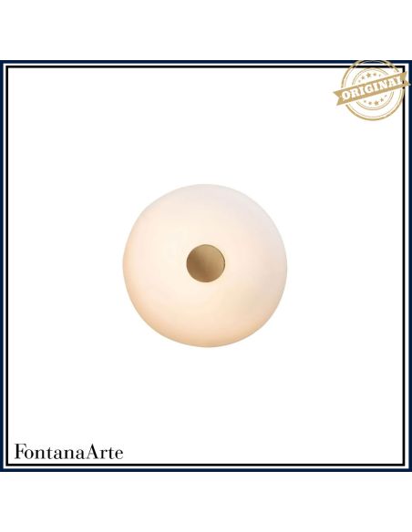 Fontana Arte Tropico Lampada Parete O Plafone Media Oro