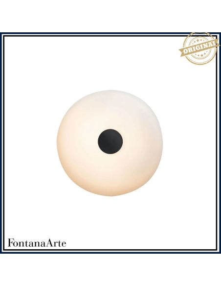 Fontana Arte Tropico Lampada Parete O Plafone Media Nero