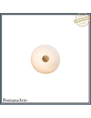 Fontana Arte Tropico Lampada Parete O Plafone Piccola Oro