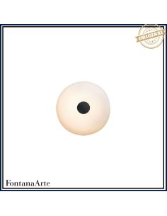 Fontana Arte Tropico Lampada Parete O Plafone Piccola Nero