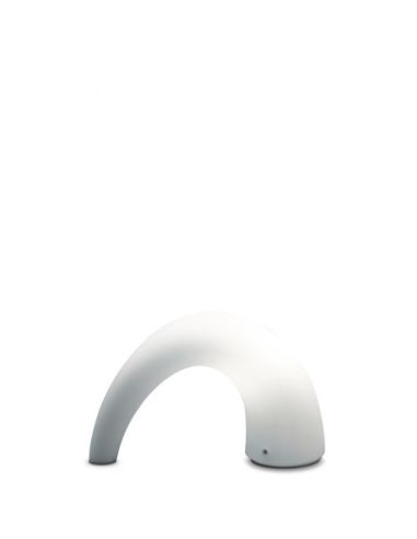 Fontana Arte Thor Lampada Tavolo Piccola Bianco