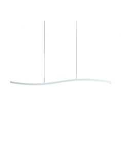 Fontana Arte Serpentine Lampada Sospensione Media Bianco