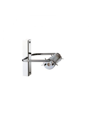 Fontana Arte Scintilla Lampada Parete Media Cromo