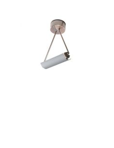 Fontana Arte Scintilla Lampada Sospensione Media Nichelato Satinato/Spazzolato