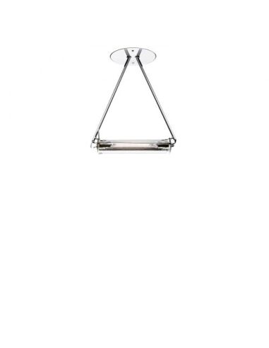 Fontana Arte Scintilla Lampada Sospensione Media Cromo