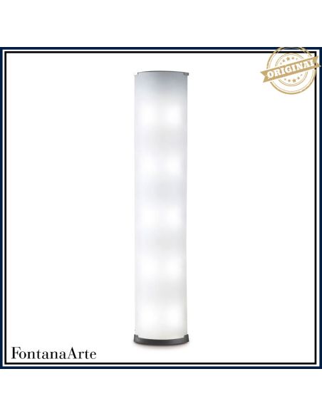 Pirelli Lampada Terra Grande Nichelato Satinato/Spazzolato E Bianco