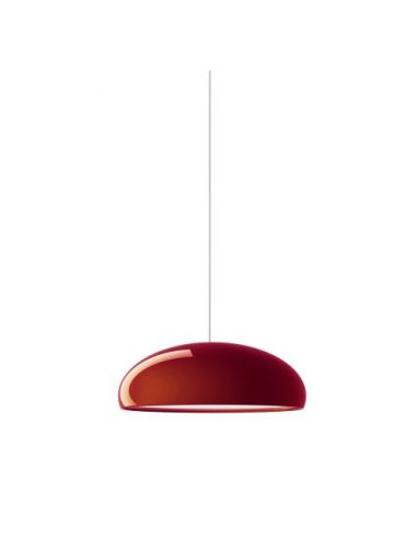 Fontana Arte Pangen Lampada Sospensione Media Rosso