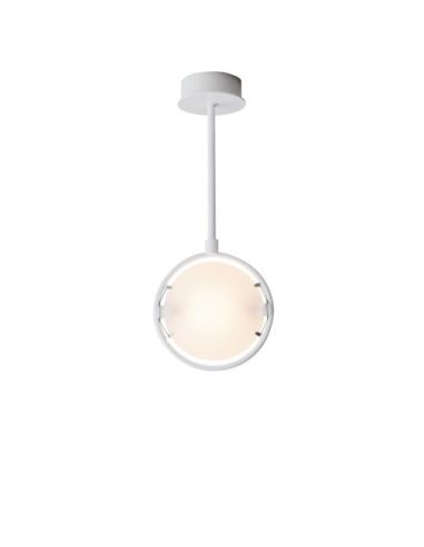 Fontana Arte Nobi Lampada Sospensione Media Bianco