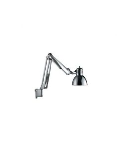 Fontana Arte Naska Lampada Parete Piccola Cromo