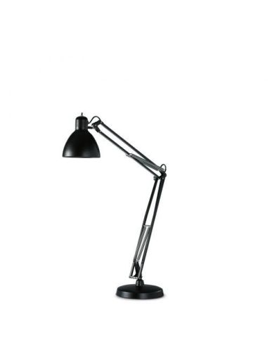 Fontana Arte Naska Lampada Tavolo Grande Nero