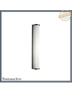 Fontana Arte Maristella Lampada Parete Grande Cromo