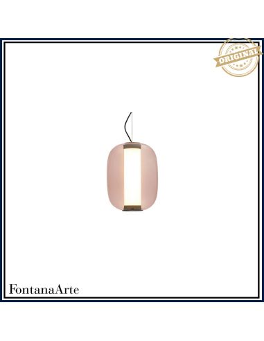 Fontana Arte Meridiano Lampada Sospensione Media Rosa