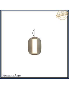 Fontana Arte Meridiano Lampada Sospensione Media Nero E Fume'