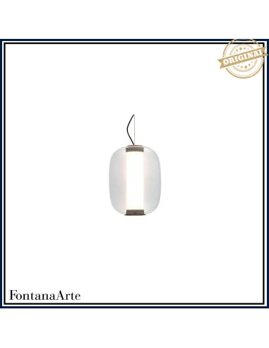 Fontana Arte Meridiano Lampada Sospensione Media Trasparente