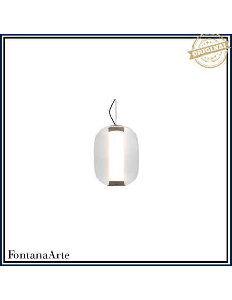 Fontana Arte Meridiano Lampada Sospensione Media Trasparente