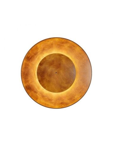 Fontana Arte Lunaire Plafone/Lampada Parete Media Rame