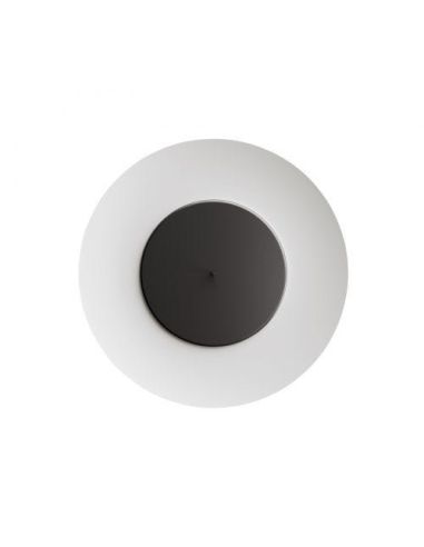 Fontana Arte Lunaire Plafone/Lampada Parete Media Nero