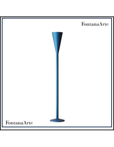 Luminator Lampada Terra Grande Blu Fontana Arte
