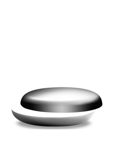 Loop Lampada Tavolo Grande Acciaio (Axl) Fontana Arte