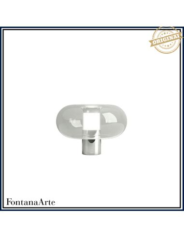 Lampada Da Lampada Tavolo Media Cromo Fontana Arte
