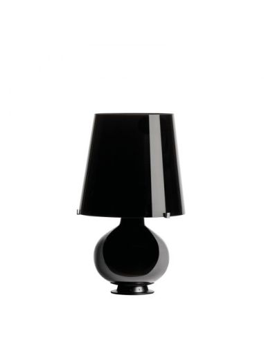 Fontana Lampada Tavolo Grande Nero Fontana Arte