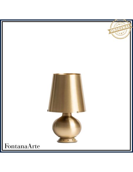 Fontana Lampada Tavolo Media Ottone Fontana Arte