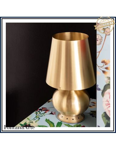 Fontana Lampada Tavolo Media Ottone Fontana Arte