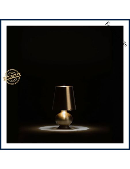 Fontana Lampada Tavolo Piccola Ottone Fontana Arte