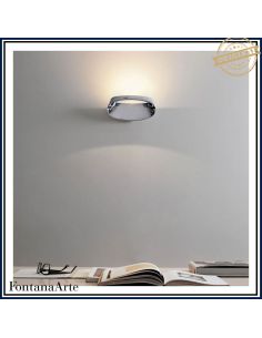 Bonnet Lampada Parete Media Alluminio Fontana Arte 2