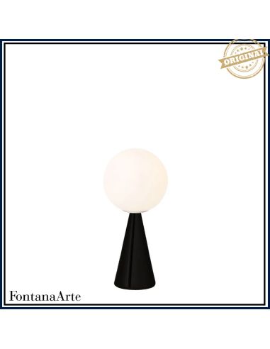 Lampada Da Tavolo Bilia Media Nero Fontana Arte