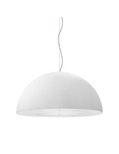 Avico Lampada Sospensione Media Bianco Fontana Arte