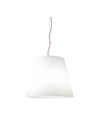 Amax Lampada Sospensione Grande Bianco Fontana Arte