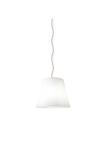 Amax Lampada Sospensione Piccola Bianco Fontana Arte