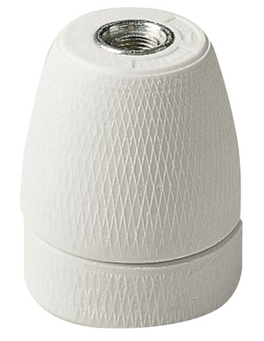Portalampada E27 M10x1 Porcellana Antisv