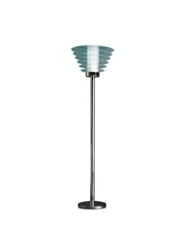 0024V Lampada Terra Grande Trasparente Fontana Arte