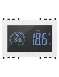Cronotermostato Touch 3M 120-230V Bianco