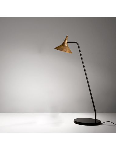 Unterlinden Led Lampada Da Tavolo Artemide Ottone