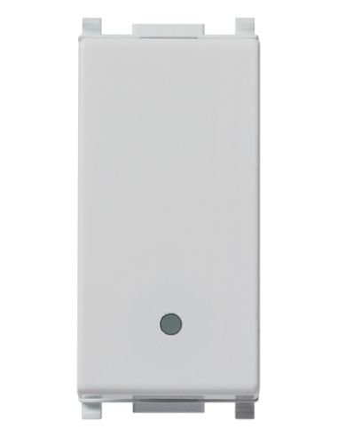 Pulsante 1P No 10A Silver