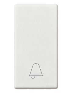 Tasto 1M Simbolo Campanello Bianco