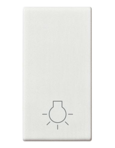 Tasto 1M Simbolo Luce Bianco