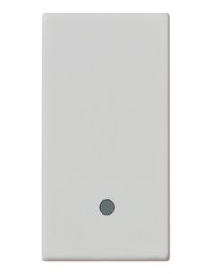 Tasto 1M Illuminabile Silver