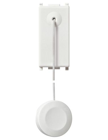 Pulsante 1P No 10A Tirante Bianco